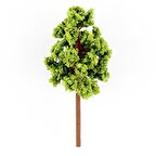 Hobbytime 7 Cm. Yassı Formlu Bahar Yeşili Maket Ağacı