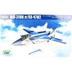 HobbyBoss 81770 1/48 Ölçek MiG-31BM. w/KH-47M2, Savaş Uçağı Plastik Model Kiti