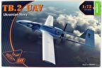 Clear Prop Models 72034 1/72 Ölçek, TB.2 UAV Ukrayna Donanmas, Silahlı İnsansız Hava Aracı, Plastik Model Kiti