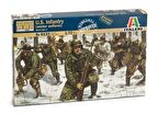 Italeri 6133S 1/72 WWII ABD Kış Üniformalı Piyade Askerleri Demonte Plastik Maketi
