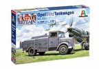 Italeri 2808S 1/48 Opel Blitz Tankwagen Kfz. 385 Askeri Tanker Demonte Plastik Maketi