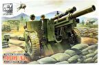 AFV Club AF35191 1/35 105mm HOWITZER M101A1 & M2A2 Arabalı Topu Demonte Plastik Maketi