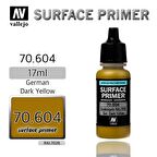 Vallejo 70604 17 ml. Ger. Dark Yellow, Astar Model Boyası
