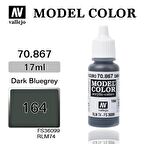Vallejo 70867 17 ml. (164) Dark Bluegrey-Matt, Model Color Serisi Model Boyası
