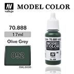 Vallejo 70888 17 ml. (92) Olive Grey-Matt, Model Color Serisi Model Boyası