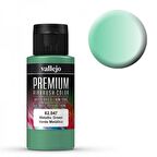Vallejo 62047 60 ml. Metallic Green, Pearl&Metallics, Premium RC Color Serisi Model Boyası