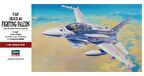 Hasegawa PT44 7244 1/48 Ölçek, F-16F (Block 60) Fighting Falcon, Savaş Uçağı Plastik Model Kiti