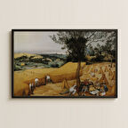 Pieter Bruegel Hasatçılar UV Baskı Tablo