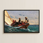 Winslow Homer Breezing Up UV Baskı Tablo