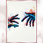 Temassız - Graffiti El Hareketi Pop Art Poster