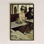 Degas Absinthe Tablosu - Melankolik Bar Sahnesi Sanatı