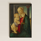 Rönesans Madonna ve Çocuk Tablosu - Kutsal Aile Temalı Sanat