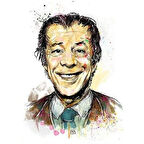 Münir Özkul Ahşap Retro Vintage Poster 