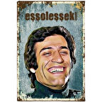 Kemal Sunal Ahşap Retro Vintege Poster Eşşoğlueşşek 