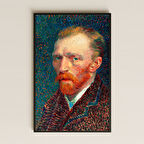 Van Gogh Otoportre - UV Baskılı Sanat Tablosu