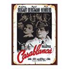 Casablanca Film Afişi | Retro Klasik Sinema Posteri