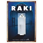 Türk Rakısı Retro Ahşap Tablo - Aslan Sütü Temalı Kültür Posteri