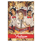 Yeşilçam Müzikal Portre Retro Ahşap Tablo – “Sen Gidince” İllüstrasyon Tasarımı