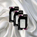 3 Adet 50 Gr Gmr Gümüş Külçe