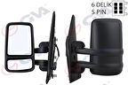 DIŞ DİKİZ AYNASI SOL MASTER-MOVANO 95 ELEKTRİKLİ ISITMALI KONVEKS