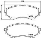 ON FREN BALATASI MAZDA 4 4 B 2500 RANGER 02 06 2.5TD / 3.0TD 06 12