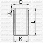 MOTOR GÖMLEĞİ TEMPRA 1600 CC. 86.4