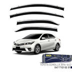 KROMLU CAM RÜZGARLIĞI TOYOTA COROLLA 2014- 4LÜ