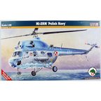 Mistercraft F154 1/48 Mi-2 RM (Polonya Donanması) Askeri Helikopter Plastik Model Kiti