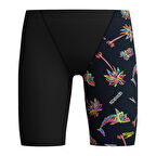 Speedo Printed V-Cut Jammer Erkek Çocuk Yüzücü Mayosu