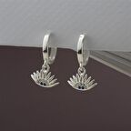 Güneş Model Safir Taşlı Kadın Küpe