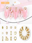 Metal Nail Art Tırnak süsü (F693-05)