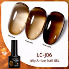 Lily Cute Amber Serisi Kalıcı oje LC-J06 (55725)