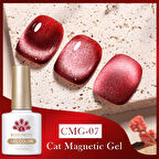 Born Pretty10 ml Jelly Amber Serisi Kedi Gözü Kalıcı oje CMG-07 (55832)