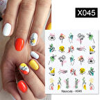 Su transferli nail art sticker X045 (50127-3)