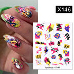 Su transferli nail art sticker X146 (55344-1)