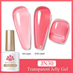 BORN PRETTY 10ml Jelly Nude Seri Kalıcı Oje JN30 (56347)