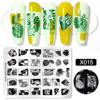 Nicole Diary metal stampa tabakası X015 (56262)