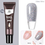 Born Pretty Yeni Nesil Tips Yapıştırıcı Glitter Silver (55820-6)