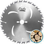 ONCI 300x3.2x30mm 28ATB diş Kalın Ağaç Kesici - TCT Elmas Daire Testere Bıçağı (Atlamalı Dolu Boş)