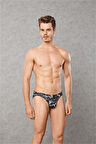 Azze Doreanse Erkek Modal Baskılı Külot Slip 1271