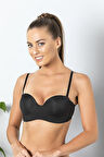 Azze Straplez, Lotus Sütyen Siyah (brf11261)