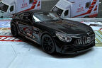 Oyuncak Metal Model Araba 1/36 Çek Bırak Mercedes Amg Gtr Siyah