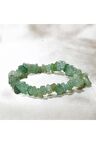 Aventurin Taşı Kırık Taşlı Bileklik | Yeşil Aventurin Bileklik