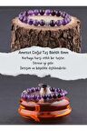 AMETİST 8MM DOĞAL TAŞ BİLEKLİK AAA+ KALİTE