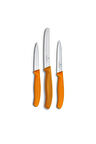 Turuncu Swiss Classic Turuncu Soyma Seti Paslanmaz Çelik