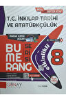 8. Sınıf Bumerang Etkinlikli T.C. İnkılap Tarihi ve Atatürkçülük / Günay Yayınları / 9786257150057