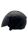 AIRFLOW 2 MAT SİYAH KASK GRİ CAM