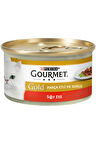 Purına Gourmet Gold Parca Etli Sığır Konserve Yetişkin Kedi Maması 85 Gr X 24