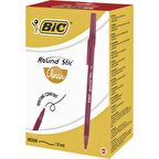 Bic Round Stic Tükenmez Kalem Kırmızı 60'Lı Kutu