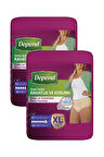 Depend Emici Külot XL Beden 10'lu 2 Paket